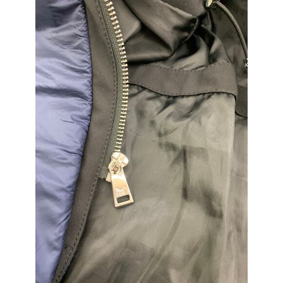 1 Madison Expedition Heritage Collection Womens Jacket Size L Black w/ Navy Trim - Picture 15 of 15